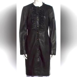 Tory Burch Leather Coat